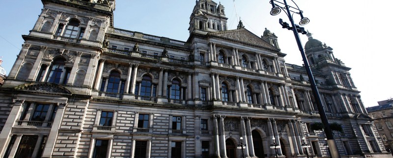 Major flood at City Chambers