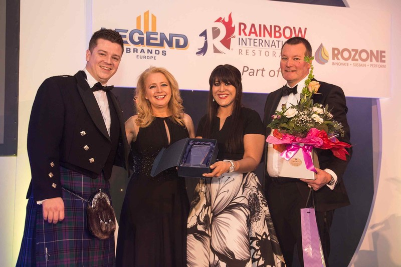 Rainbow International Glasgow -East Win Award For SGW North 2016